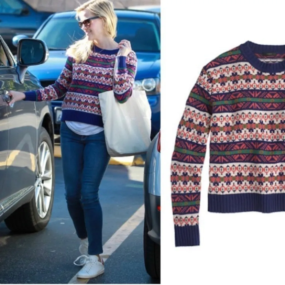 J. Crew 100% lambs wool‎ sweater size XS - Image 2