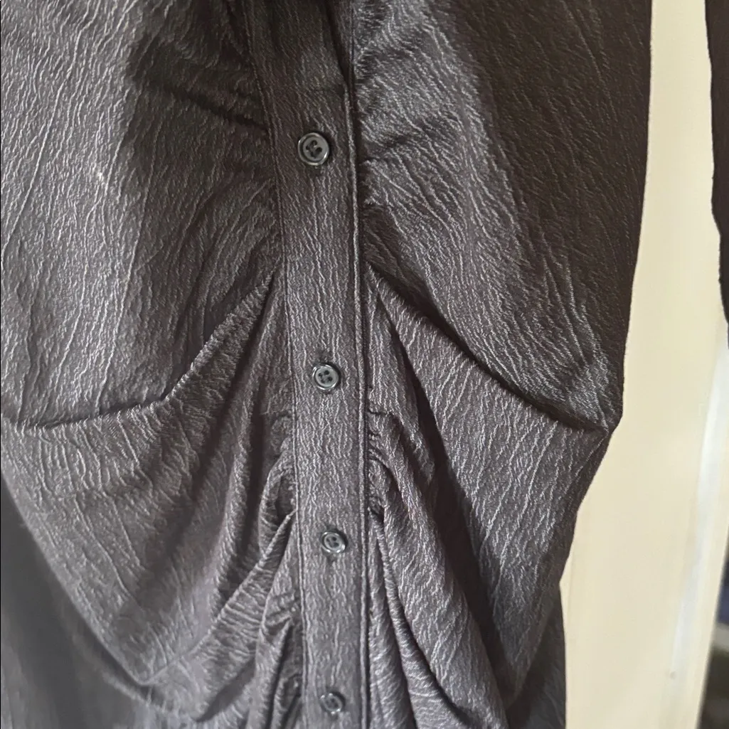 Asymmetrical Black Dress - Image 5