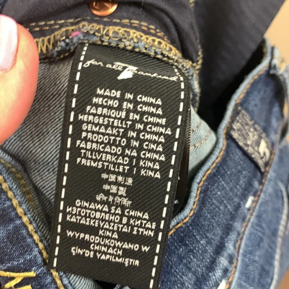 7 for all the Mankind B(air) The Ankle Skinny Jeans - Image 4