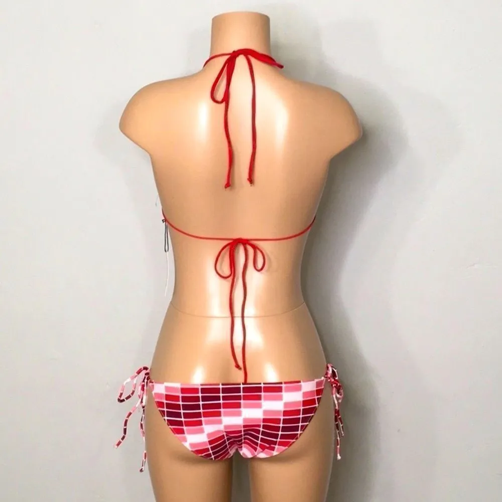 Rachel Pally red and pink bikini bottoms. NWT - Image 6