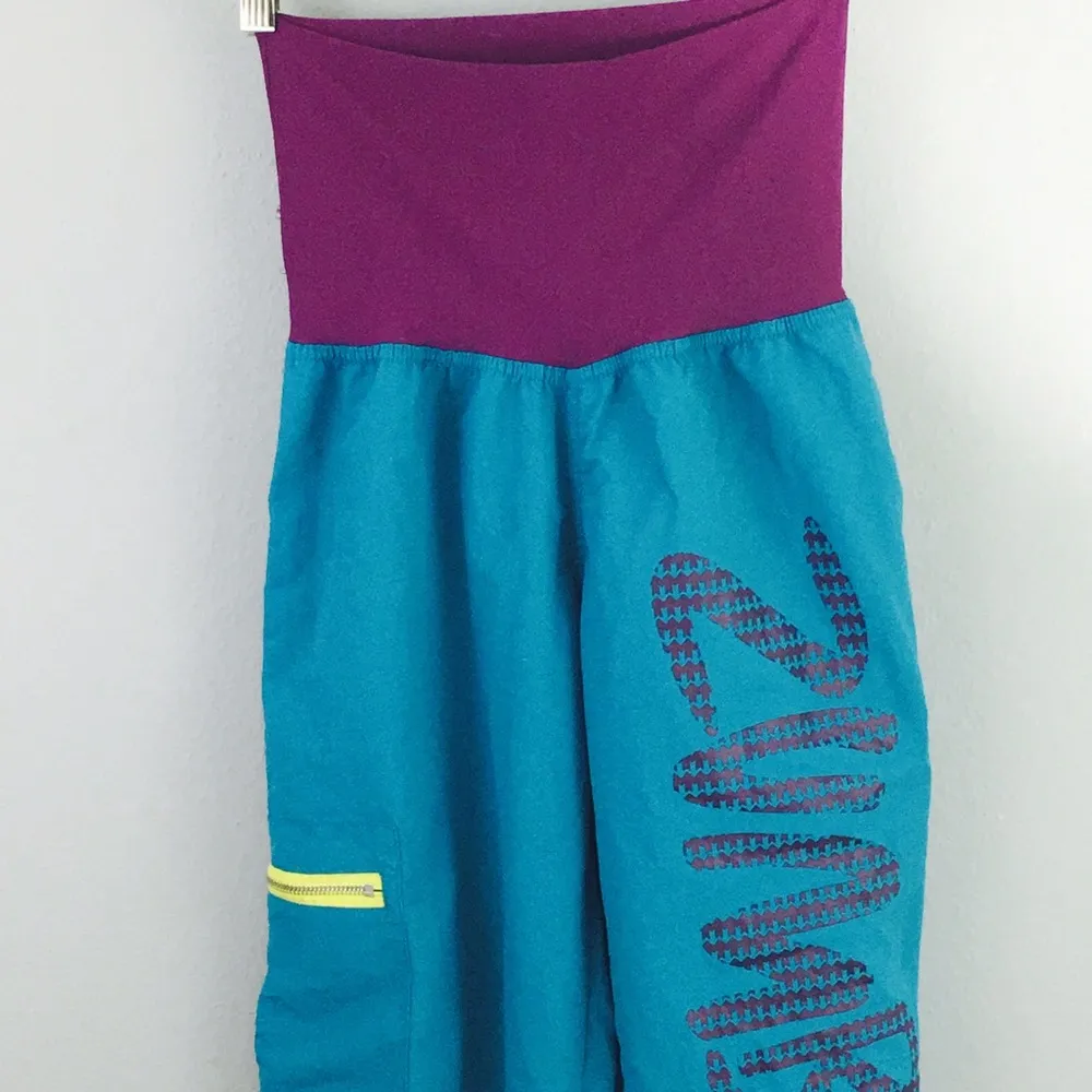 Zumba  Active Wear Blue & Purple Pants! - Image 2