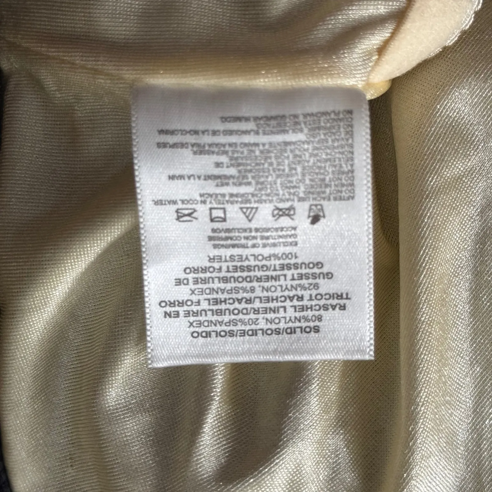 Fit 4 U Swimsuit 10 Black Tiered Ruffle Shorts Modest Swimdress Neutral Minimal - Image 8