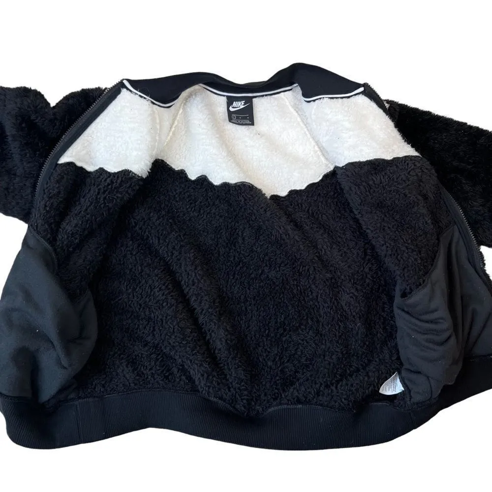 Nike Women's Sportswear Wolf Sherpa Bomber Jacket - Image 2