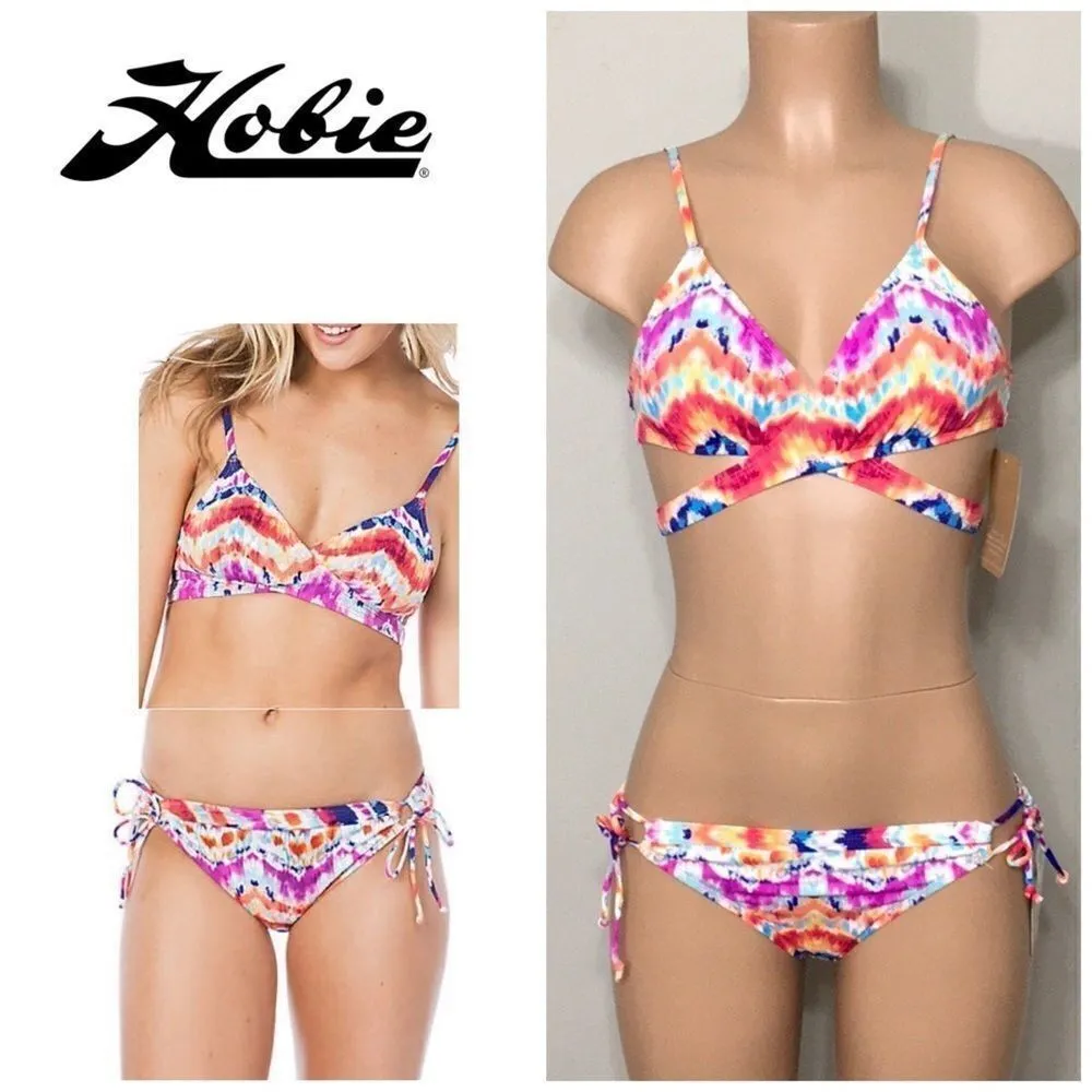 Hobie  Chevron bikini. NWT - Image 2