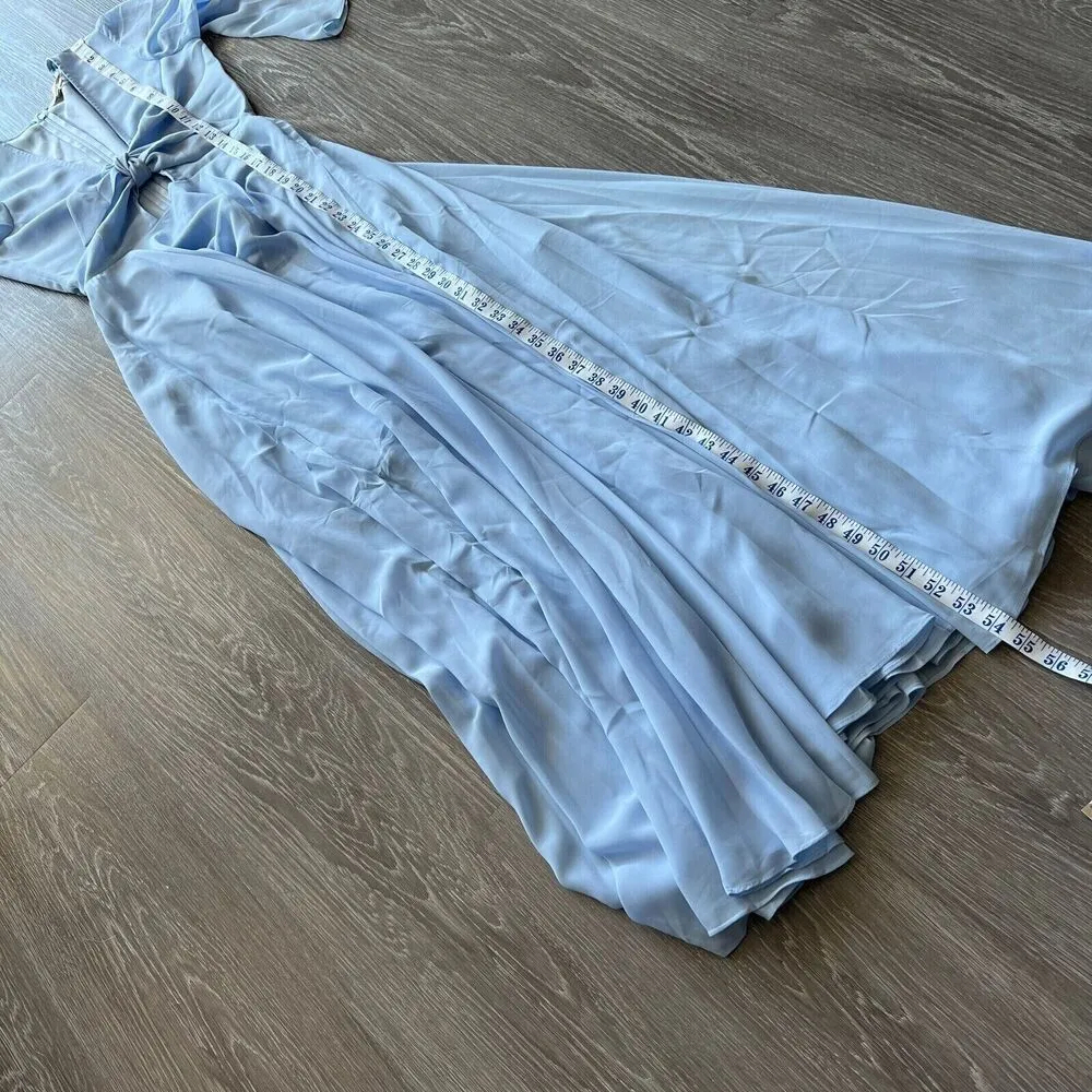 Yumi Kim Maxi Dress Size XXS Always And Forever Oasis Light Blue Holiday Event - Image 12