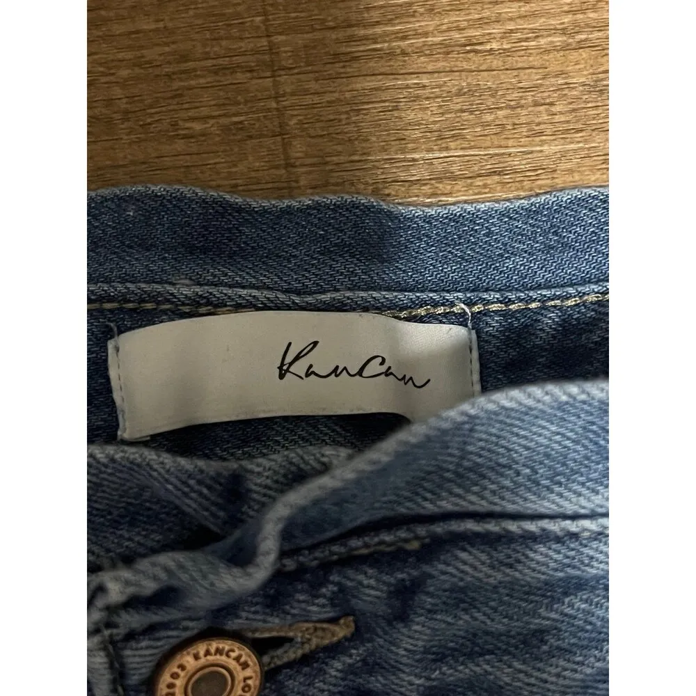 100% cotton KanCan denim jean shorts Blue Size 26 - Image 3