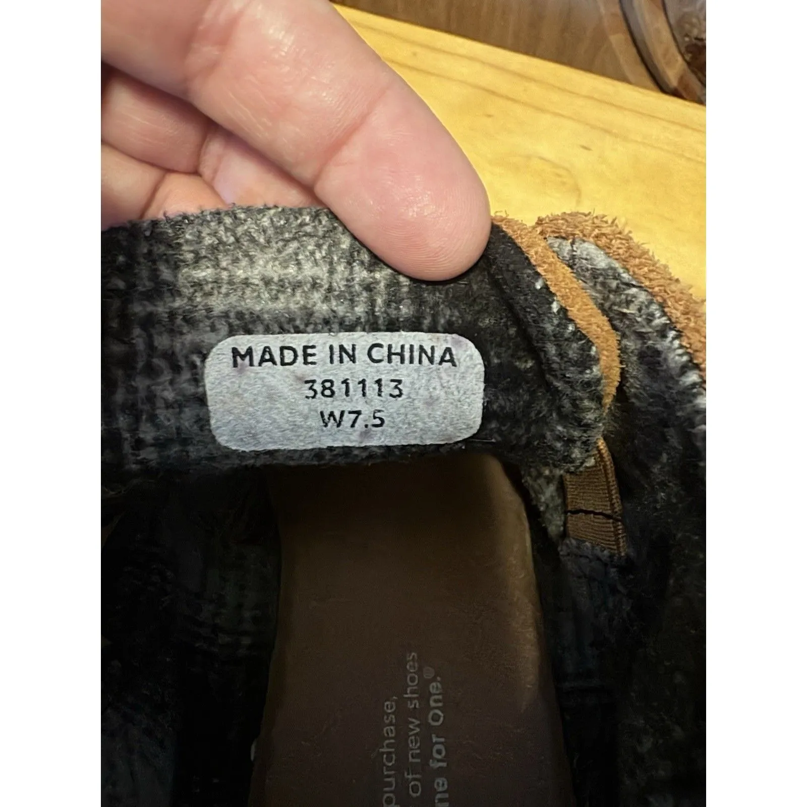 TOMS Suede Desert Wedge Lace Up Ankle Booties Brown Size 7.5 Tie Boots Shoes - Image 8