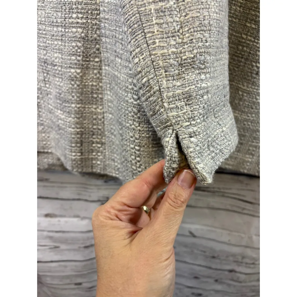 Women's Alfred Dunner Pantsuit Gray White Size 14 - Image 8