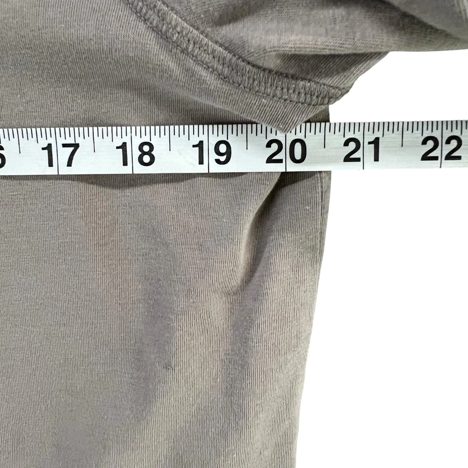 Eileen Fisher Activewear Jacket Womens M Taupe Organic Cotton Zip Up Relaxed - Image 7