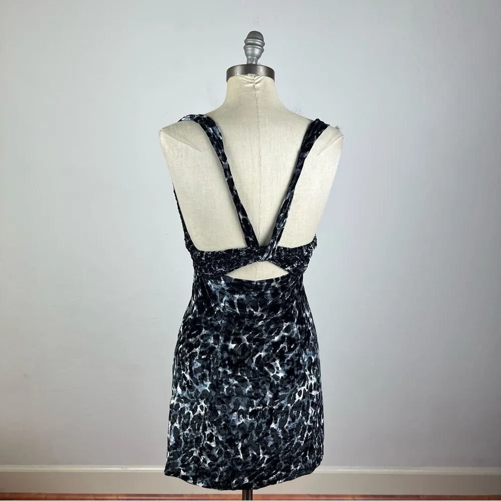 Free People Virgo Moon Velvet Mini Dress - Image 6