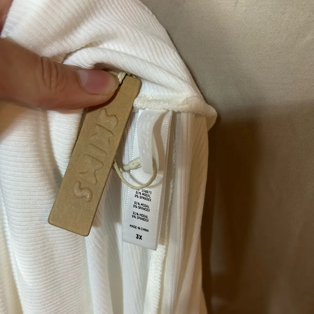 Skims soft lounge fold-over shorts Marble Size 3X - Image 5