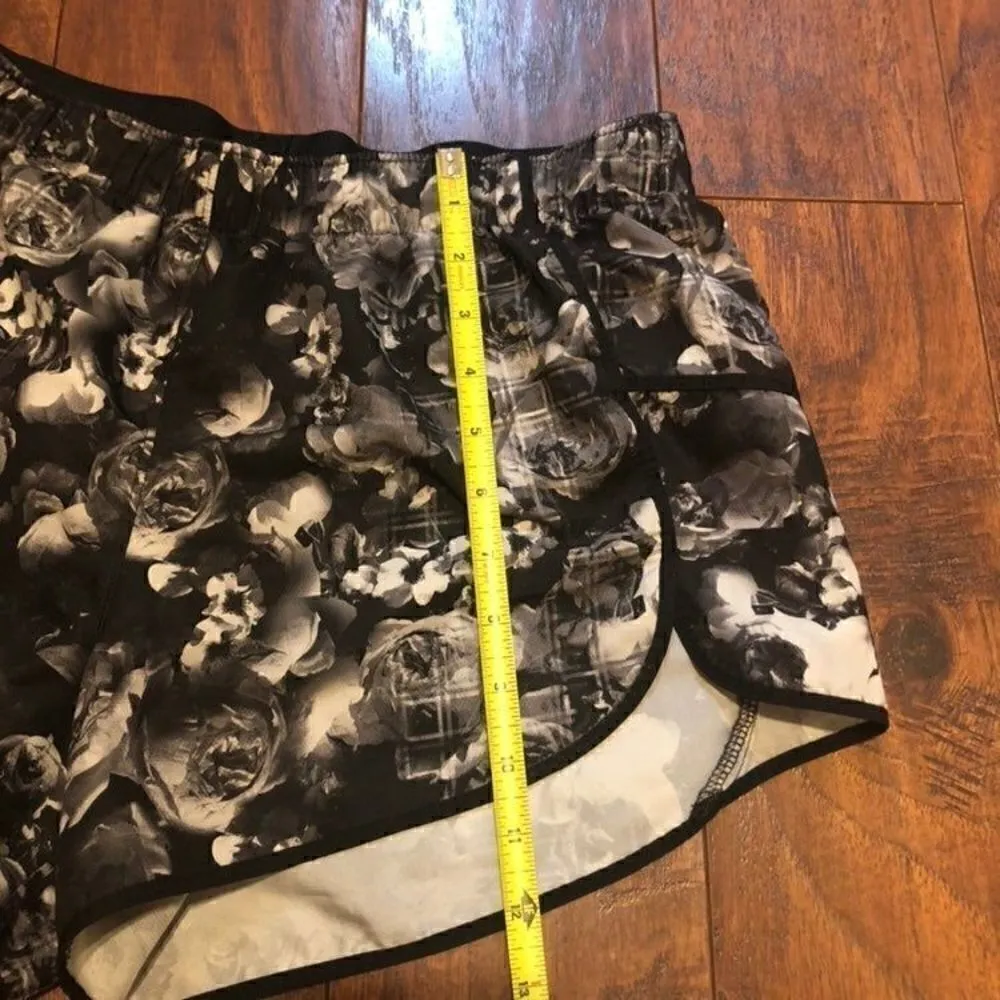 CHAMPION flowers floral print athletic running workout women M shorts - Image 7