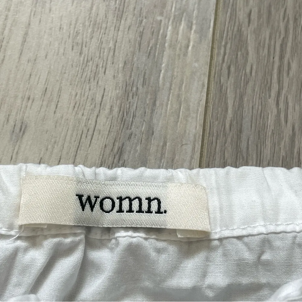 womn. Lindsey Tank Top button front crop womens White (xsmall) coquette feminine Size XS - Image 2