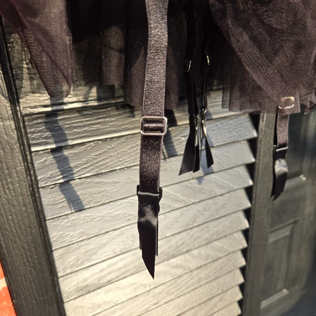 NEW VS Sexy Little Things Black Pink Corset 36C - Image 3