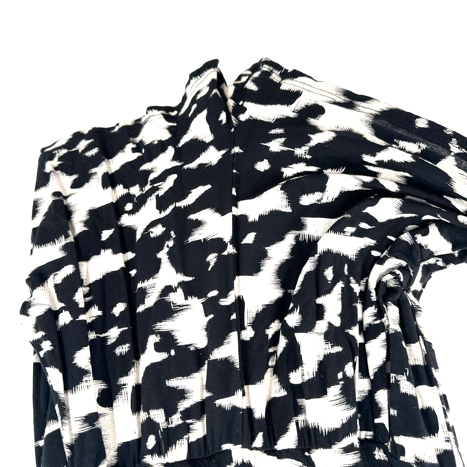 Market & Spruce size‎ medium short sleeve romper with pockets peeakbo back - Image 5