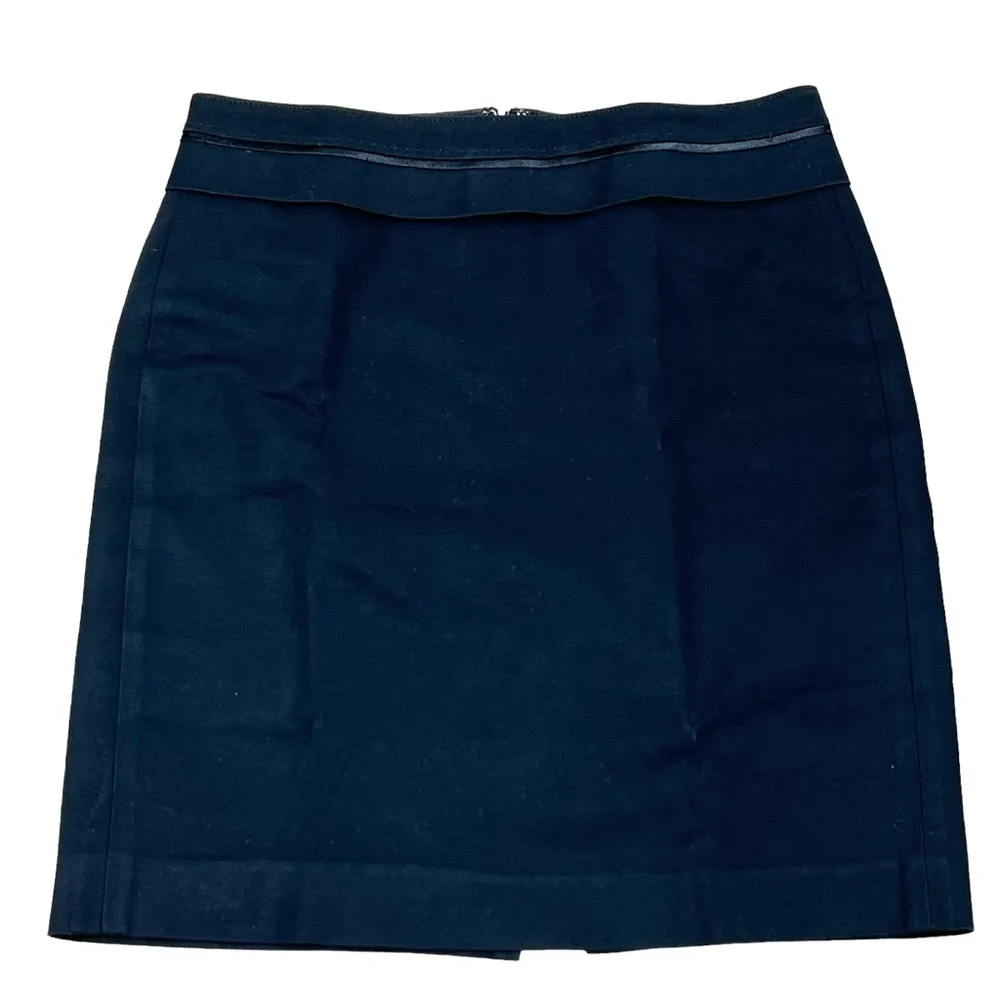 Armani Exchange AX Pencil Mini Skirt Black Career Office - Image 8