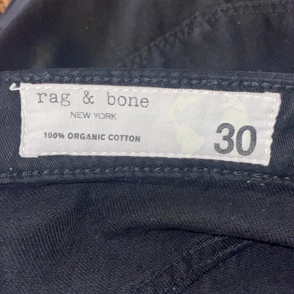 Rag & Bone Women’s Size 30 Maya High-Rise Slim Jeans  in Black - Image 4