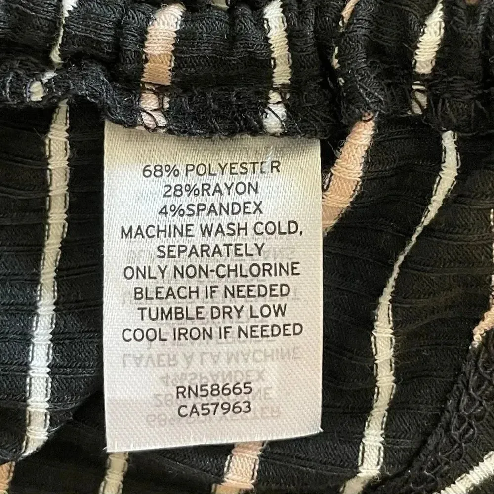 Nordstrom ABOUND Raincheck Ruched Side Dress Bodycon Mini Dress Black M - Image 11