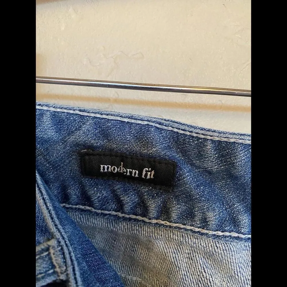 A.N.A Lightwash Destressed Bootcut Jeans Sz.12P - Image 4