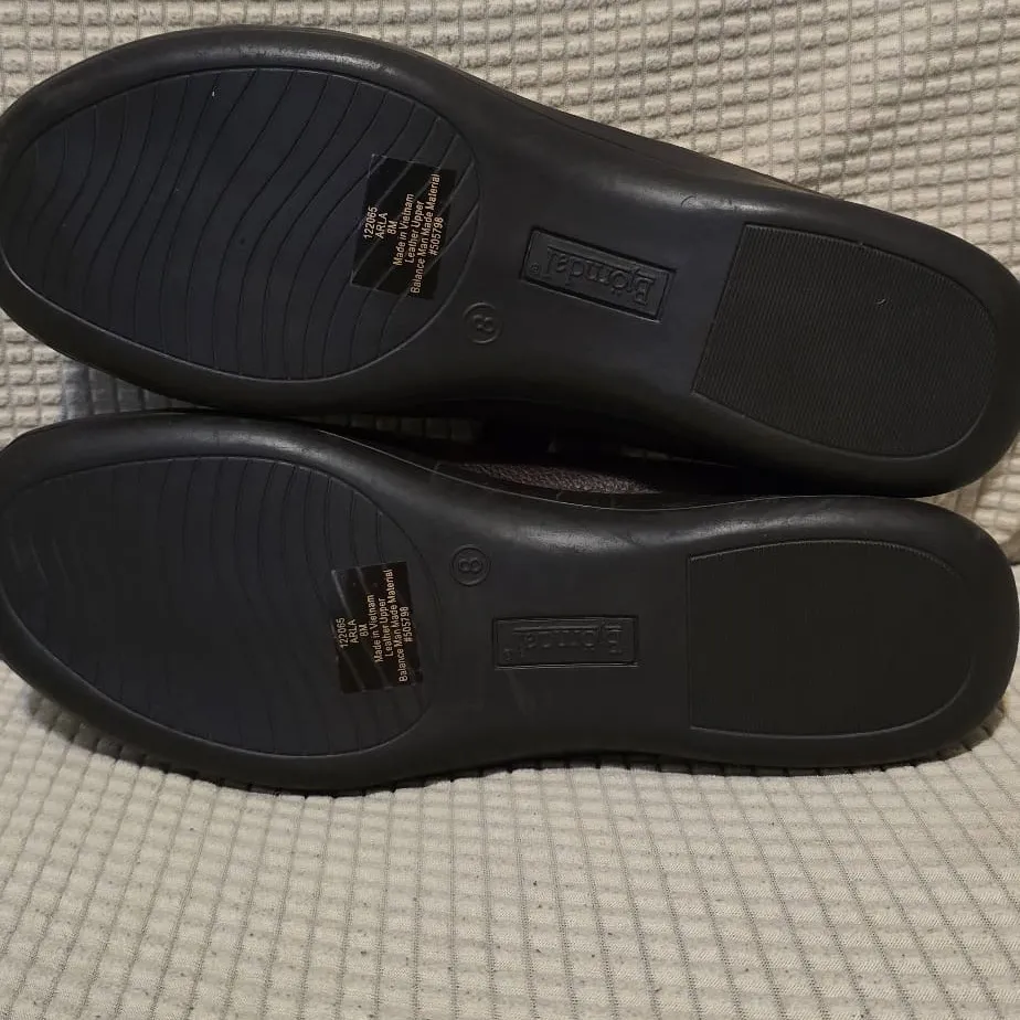 Bjorndal Brown Dress Shoes with‎ Moccasin Stitching - Image 4