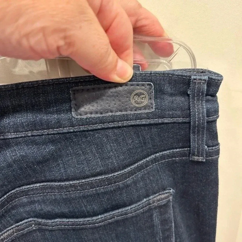 AG Adriano Goldschmied The Farrah Skinny High Rise Dark Wash Skinny‎ Jeans 28R - Image 6