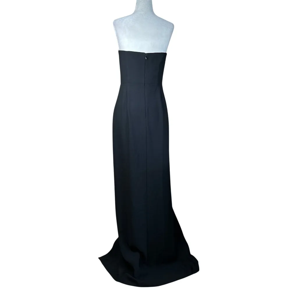 Amanda Uprichard x REVOLVE Wolfe Gown in Black Small New Womens Maxi Dress - Image 7