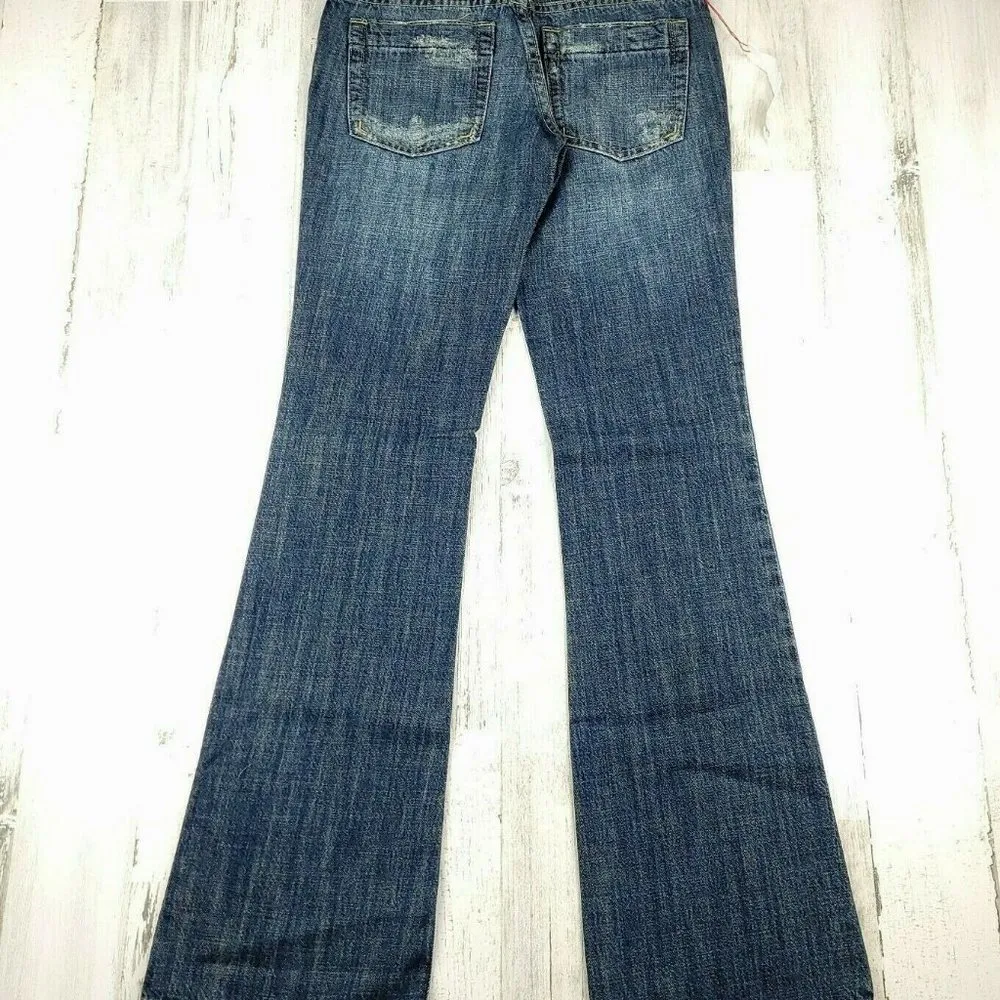 Joe's Jeans The Rocker Skinny Flare Denim Jeans Size 27 (30x31) NWT - Image 3