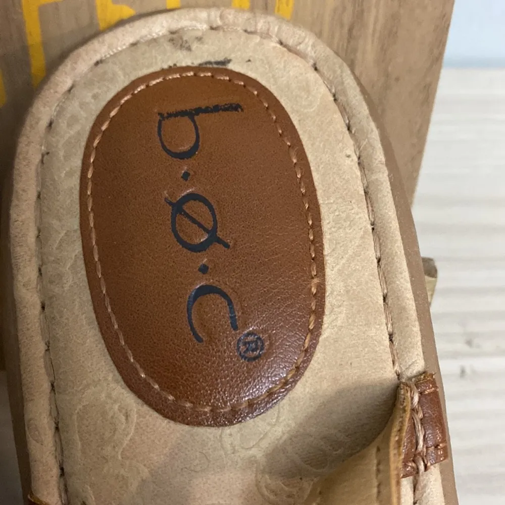 B.o.c Born concept brown strappy comfort sandals size 9 - Image 5