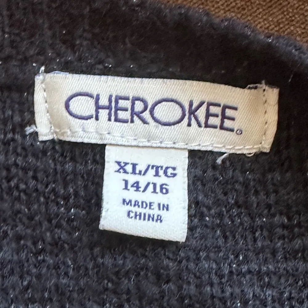 Black Strips Sequence No Button Cardigan SZ XL Slightly Longer In Front - Image 7