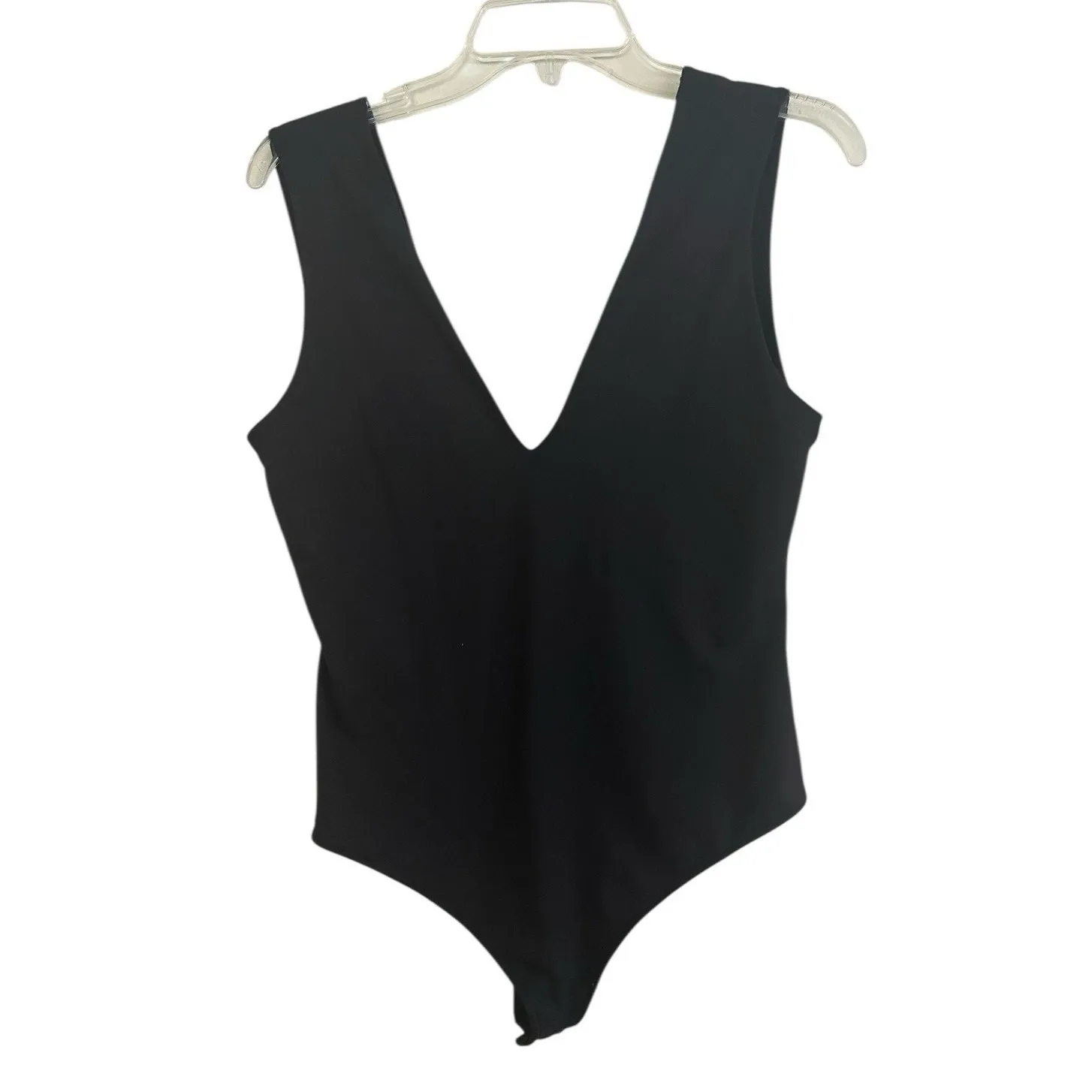 Intimately Free People Bodysuit Women large Black Keep It Sleek Gothic Sexy - Image 3