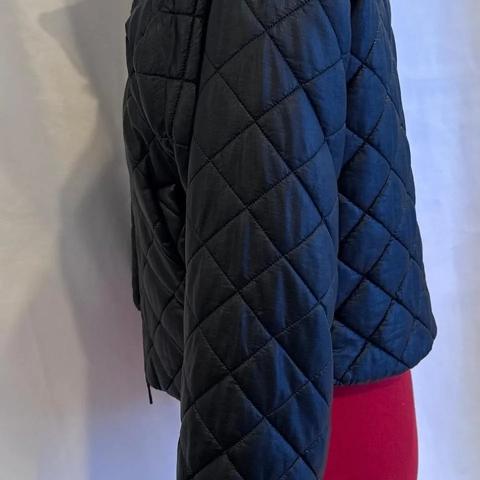 Steve Madden pre-owned Black Quilted puffer Jacket - Image 2