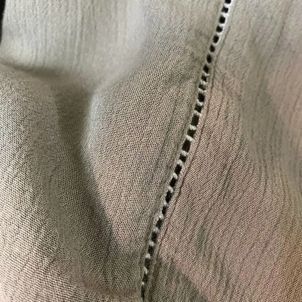 Show Me Your Mumu Boho Cold Shoulder Dune Tucker Top Size Small - Image 8