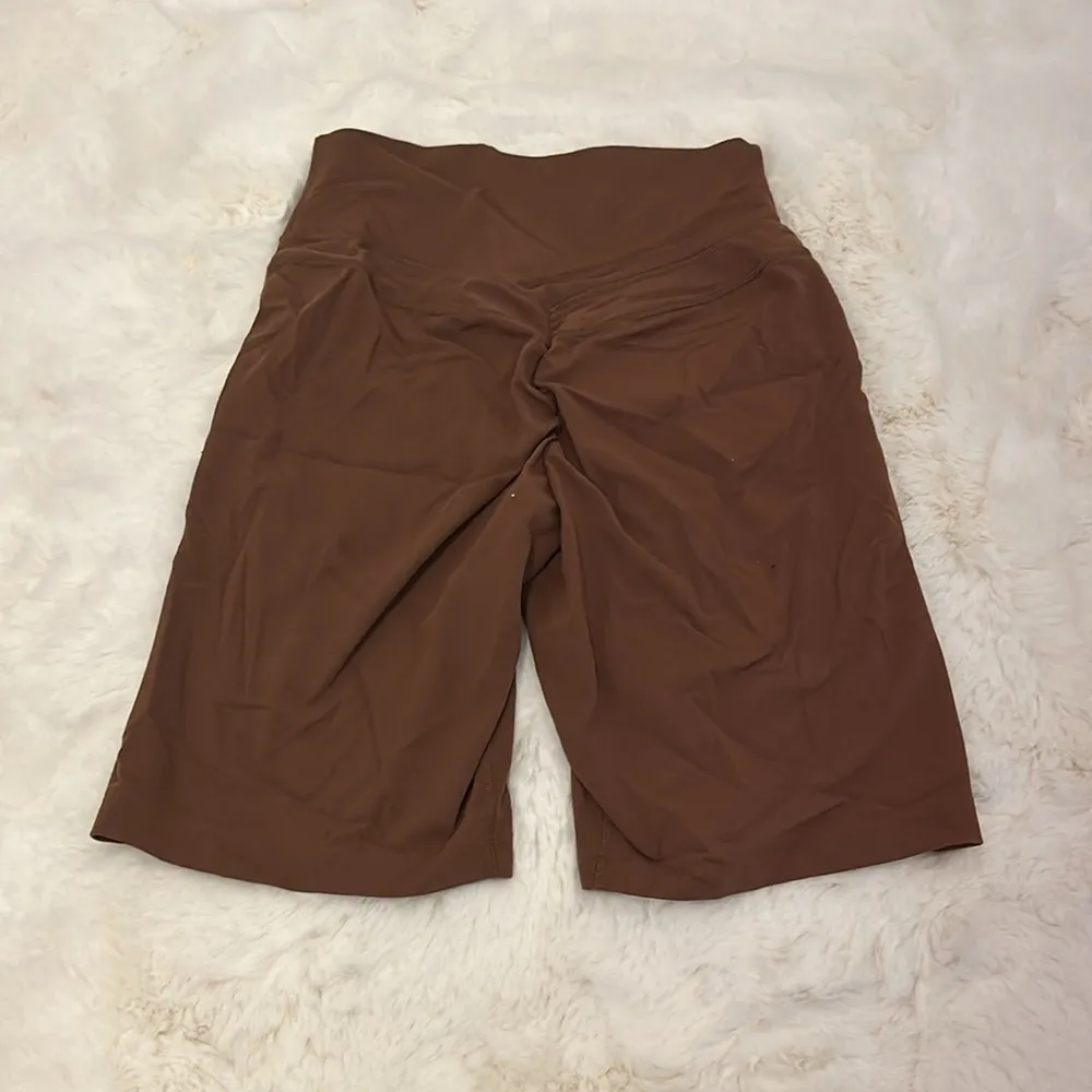 Gymshark Whitney Simmons Cycling Shorts Brown - Image 5
