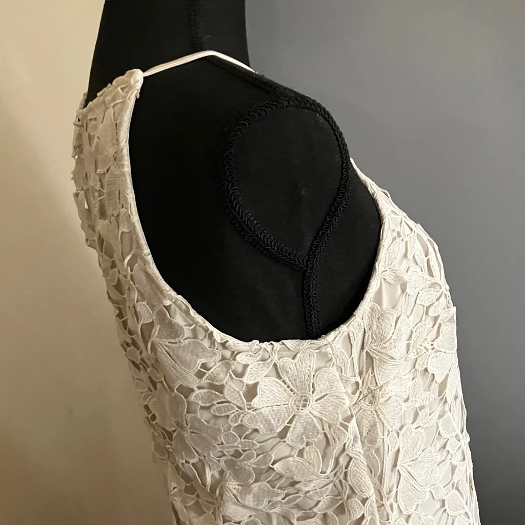 a new day Cream Lace Midi Dress - Image 3