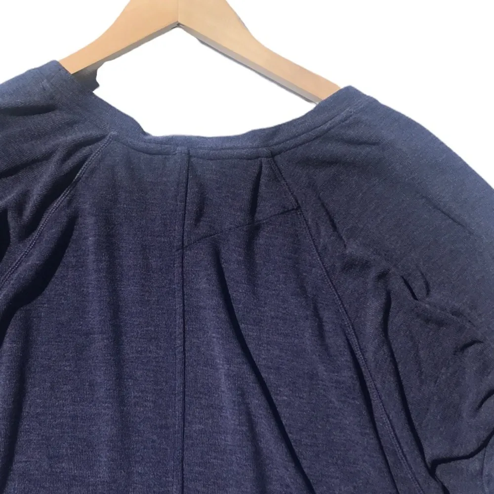 Tommy Hilfiger Sport Blue Oversized Medium Weight Sweatshirt Stretchy Top Size L - Image 9