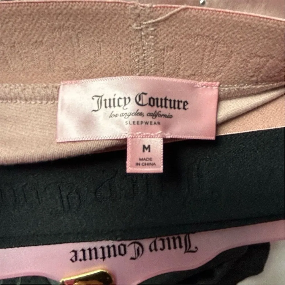 Juicy Couture Women's Sleep Shorts 2-Pack M Multicolor Rhinestone - Image 7