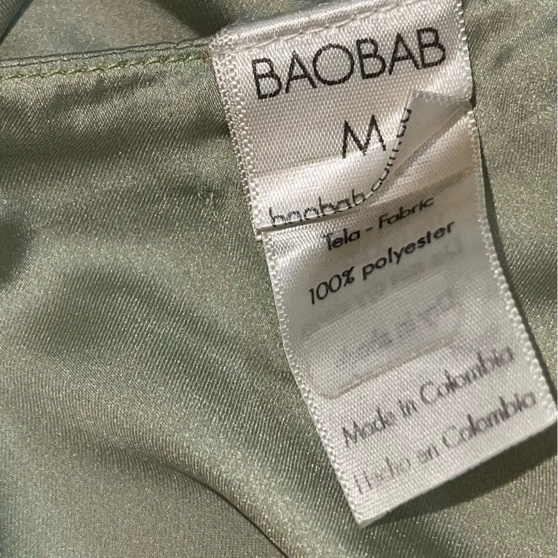 BAOBAB Selma Midi Dress‎ Medium Green - Image 6