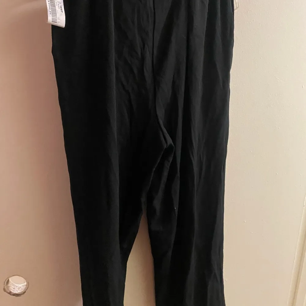 Covington women’s Black Dressy Pants w/ Belt 16W waist 36” 38” inseam 28” NWT - Image 7