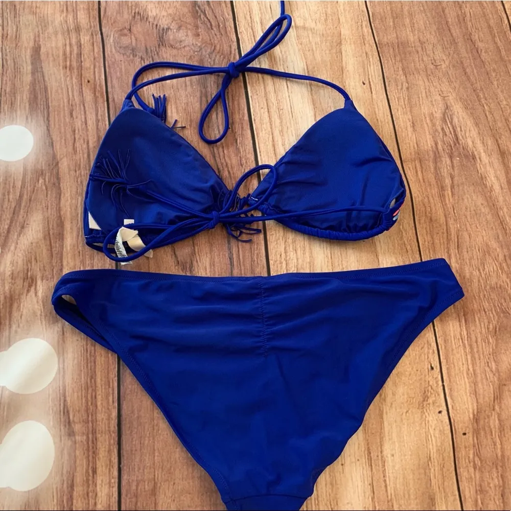 3/$22🌞 American Eagle Royal Blue Two Piece Bathing Suit - Image 5