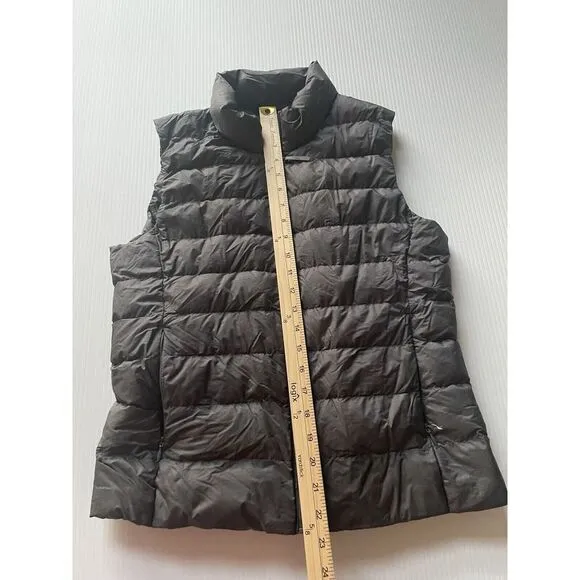 Uniqlo Ultra Light Down Vest‎ Women Small Black Hike Outdoor Puffer - Image 4
