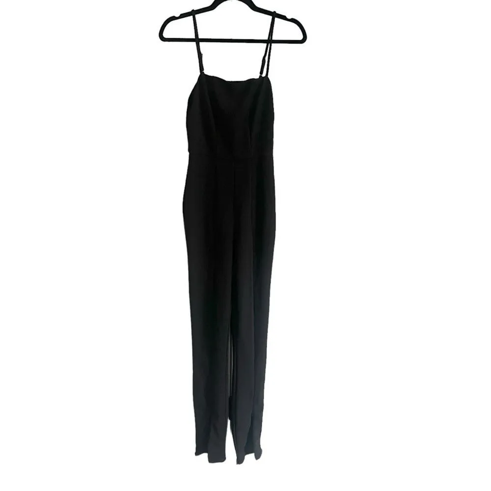 Revolve Camila Coelho Carli Black Jumpsuit NWT Size XS - Image 4