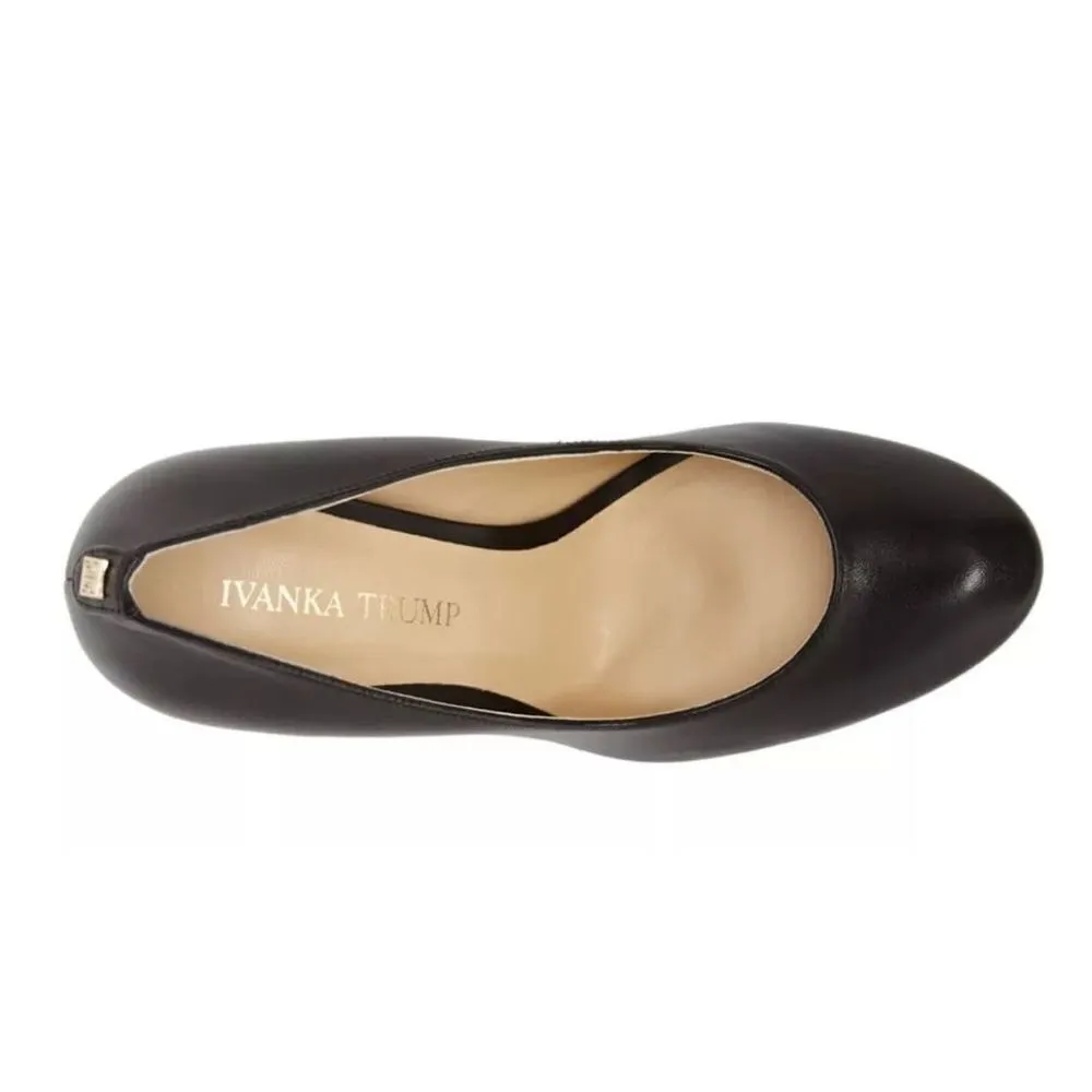 ✨IVANKA TRUMP Women’s Filipa Statement Heel Leather Sz 10 Pumps✨ - Image 3