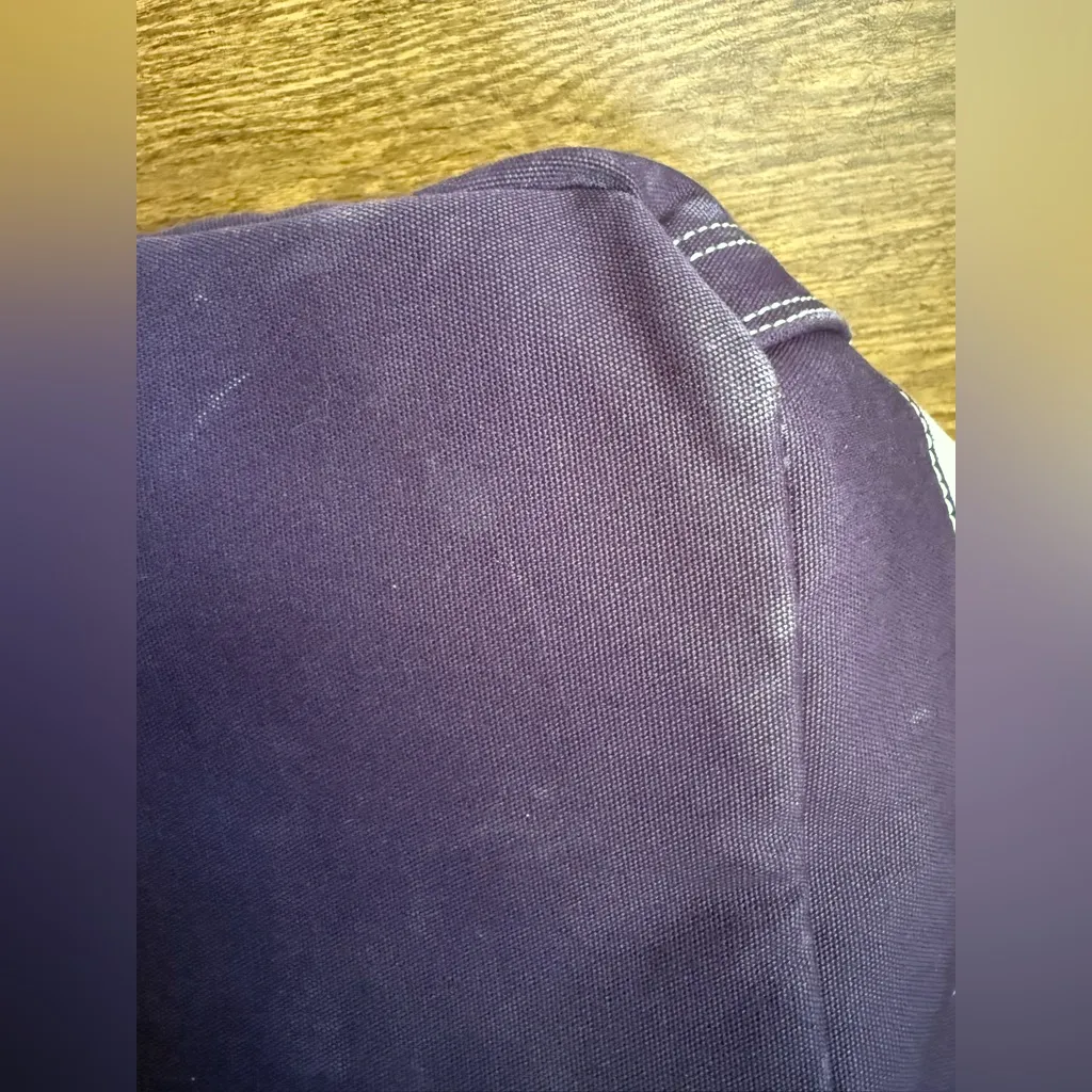 2013 Lands’ End Boat Tote Canvas Bag Medium‎ Japan Embroidery Organizer Carryall - Image 9