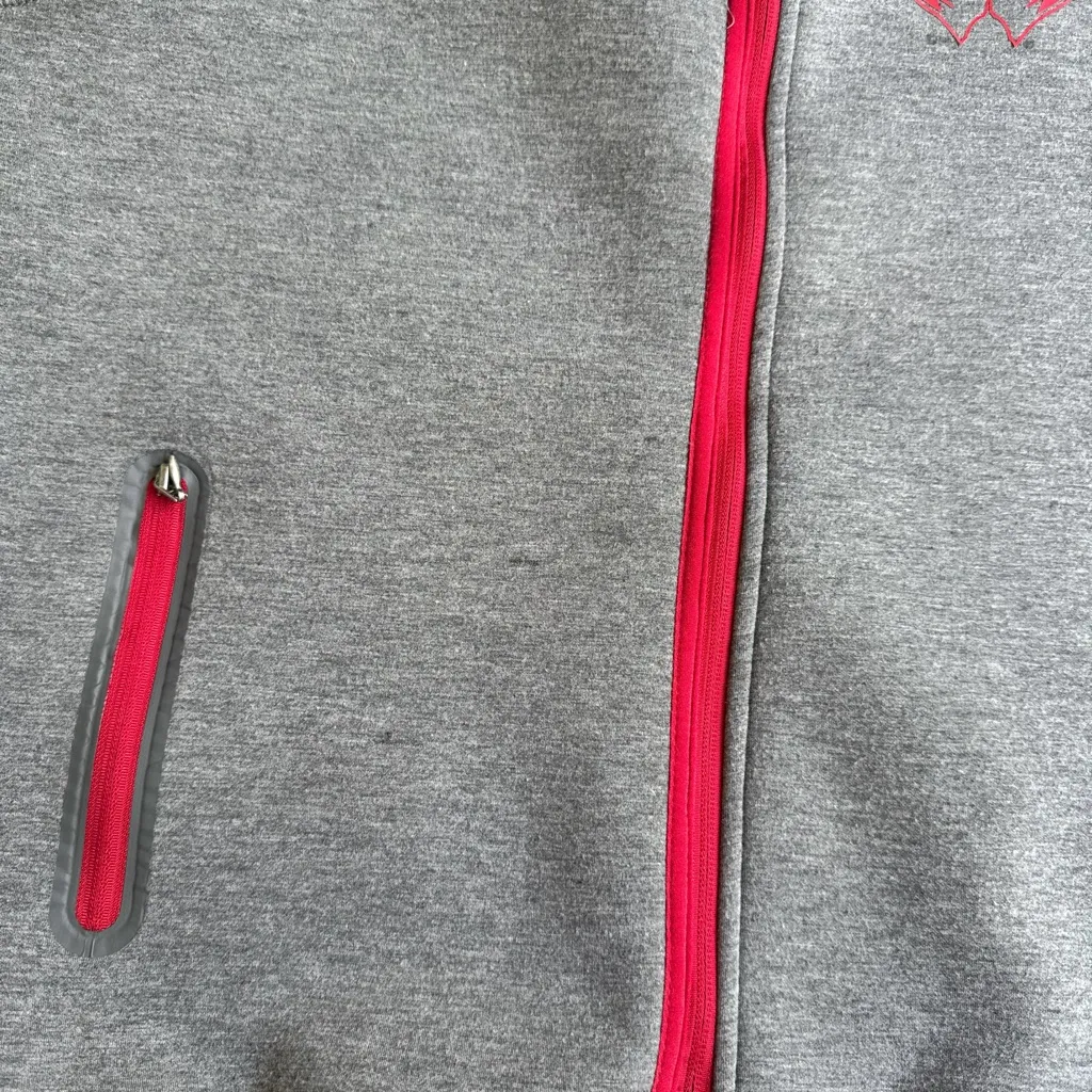 Touch by Alyssa Milano Red Jacket with Gray Lining size M Size M - Image 15