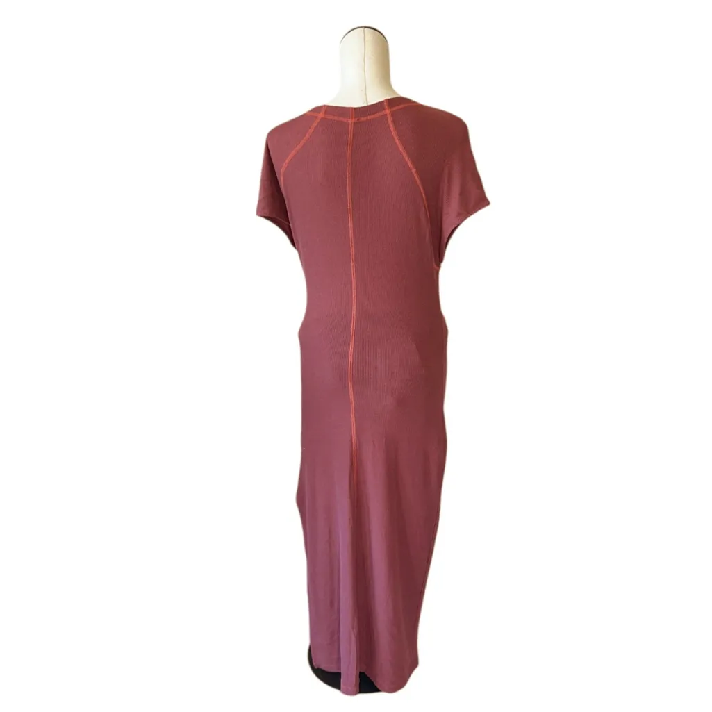 NWT Free People Sunni Tie Back Maxi Dress IN WILD GINGER - Image 7