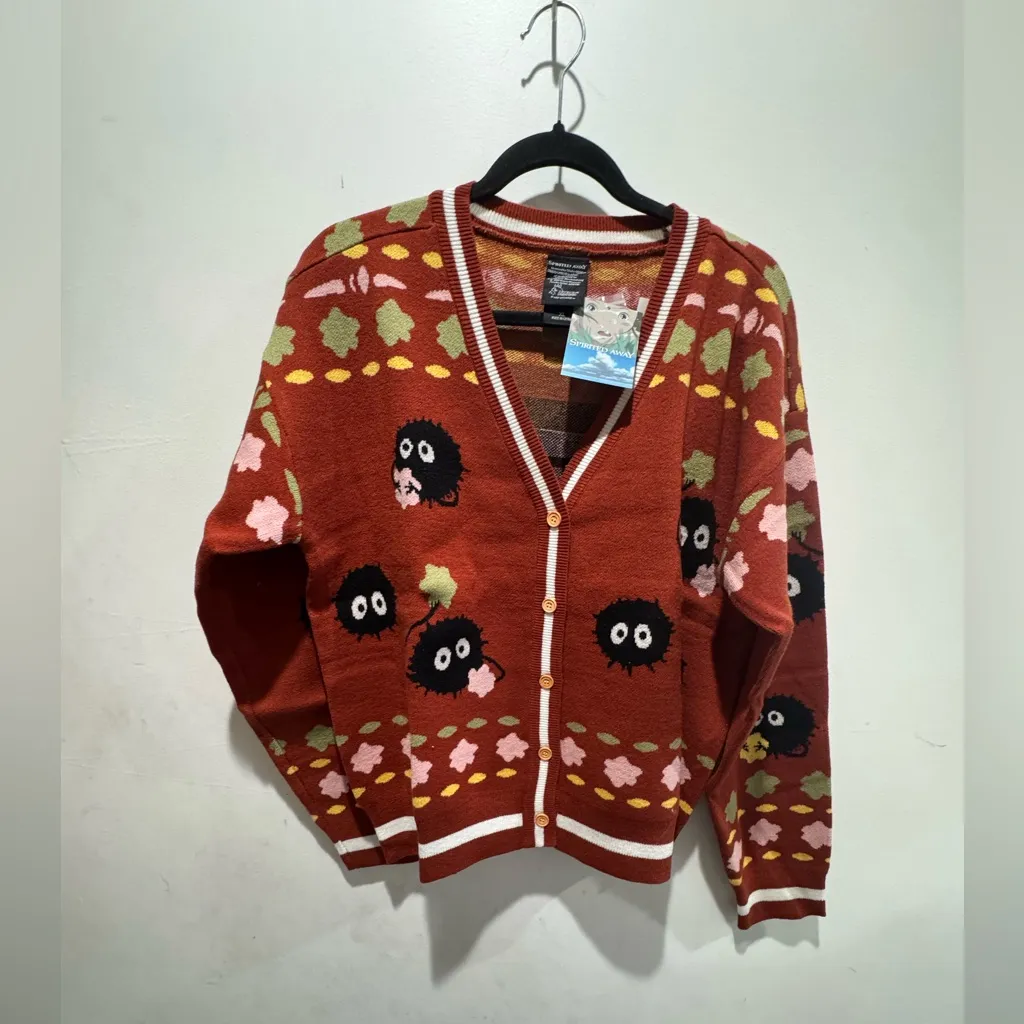 Studio Ghibli Spirited Away Soot Sprites Women's Cardigan - Image 2