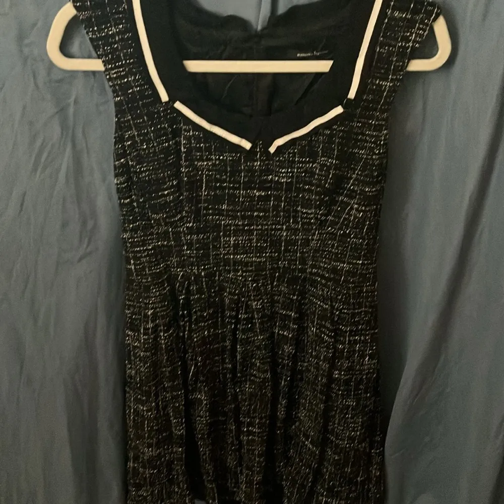 Nanette Lenore:Black/White Sleeveless Fit & Flare Dress- pockets- linen/cotton-6 - Image 15