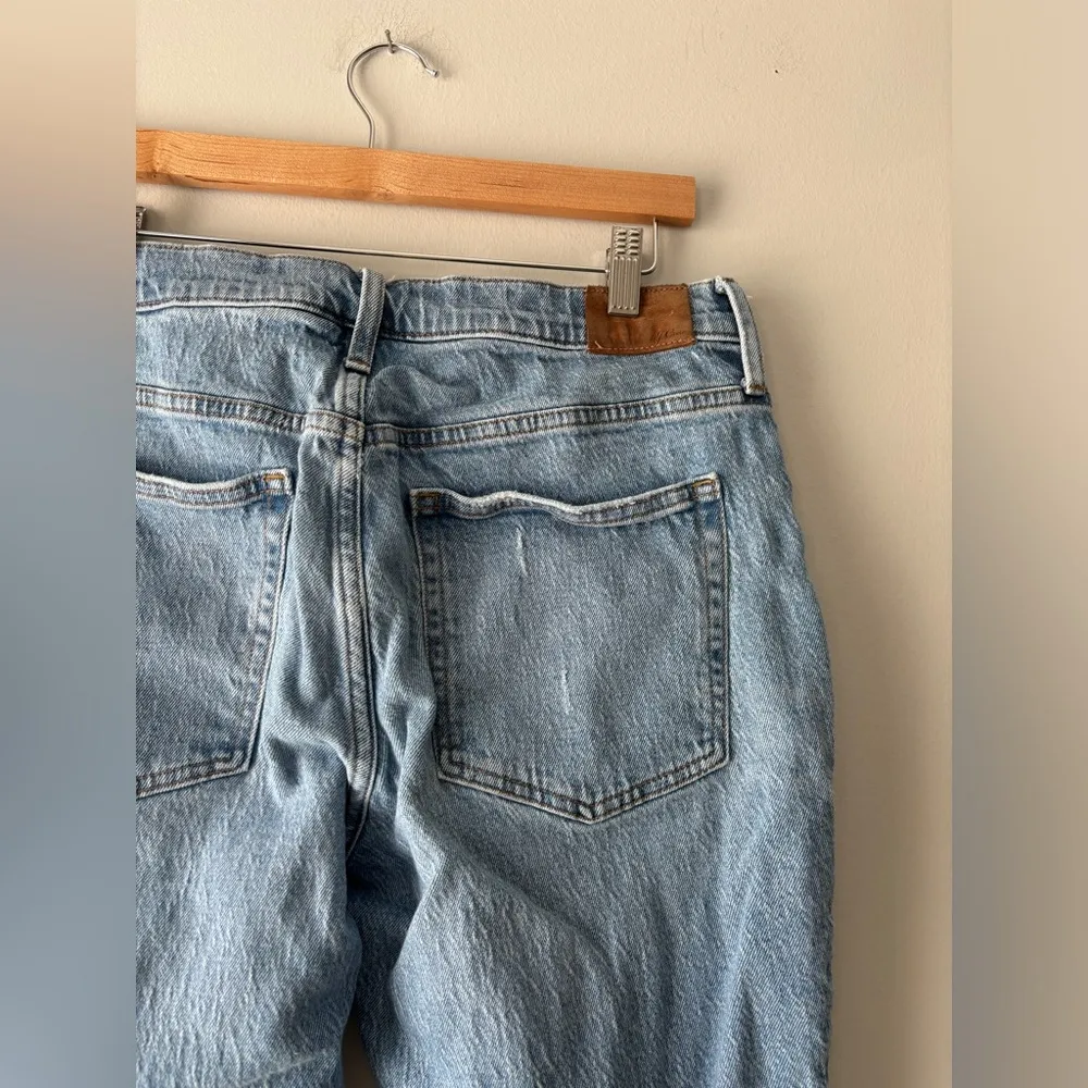 J.Crew Demi-Boot Crop Distressed Jean in Rocky Shore Wash Sz 30 BH771 Light Wash - Image 10