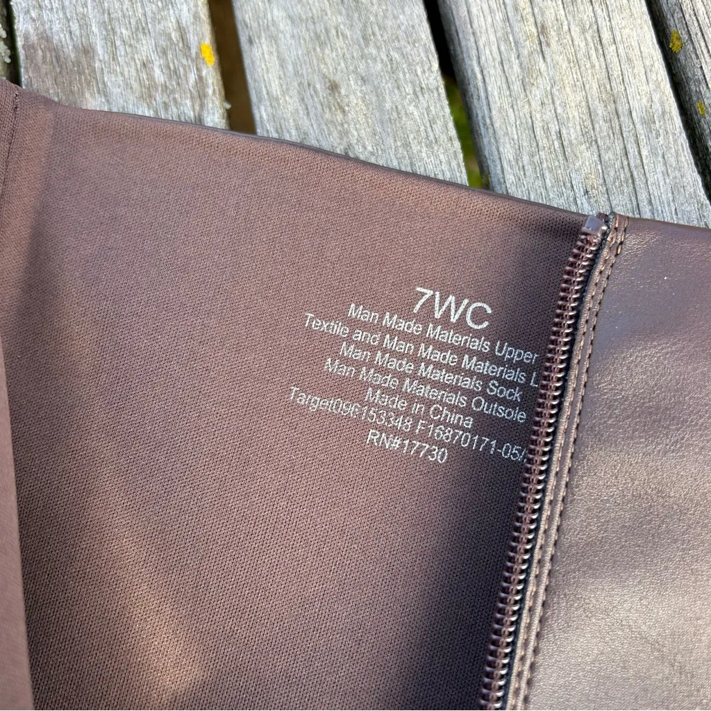 Nwt Women’s Rhi Boots– Universal Thread size 7 wide calf brown winter fall - Image 8