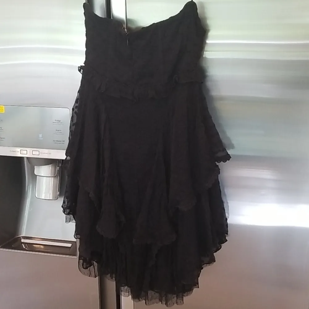 💕SPELL GYPSY X FREE PEOPLE💕 Mira Bustier RaRa Dress Black Large NWT - Image 11